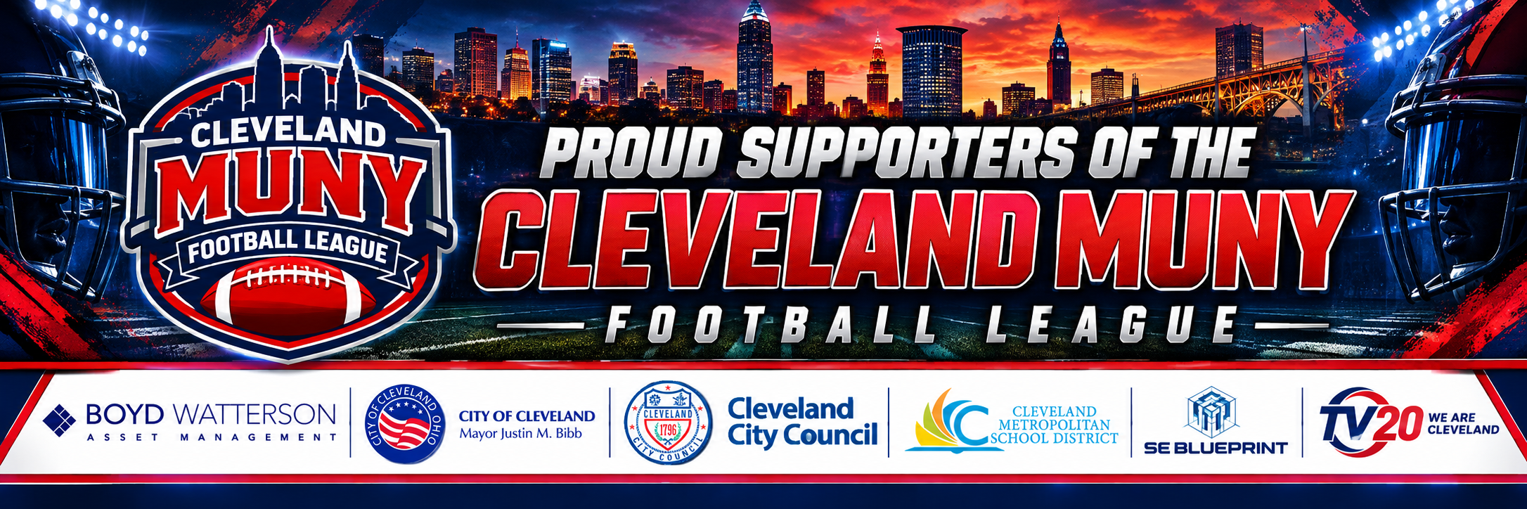 Proud Supporters of the Cleveland Muny Football League